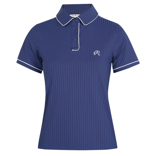 Womens Anna Polo Navy/White - W24