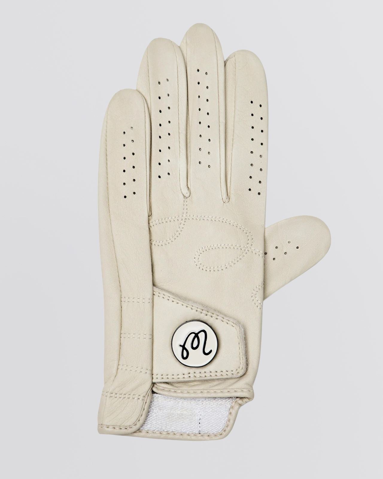 Womens Manuela LH Golf Glove Cream/Black