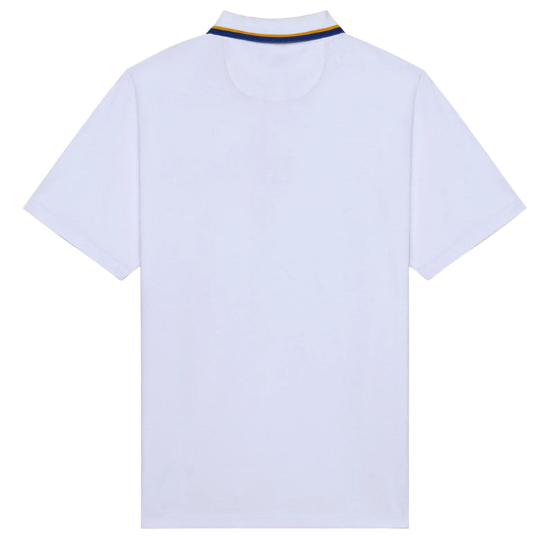 Grasse Pique Polo White