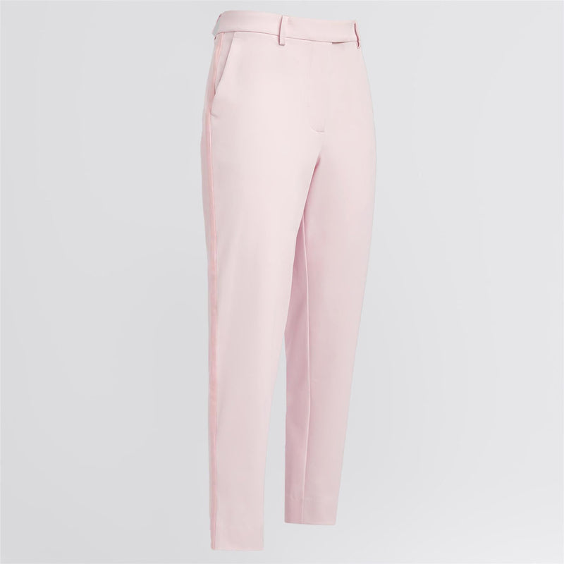 Womens Stretch Performance Twill Straight Leg Pants Blush