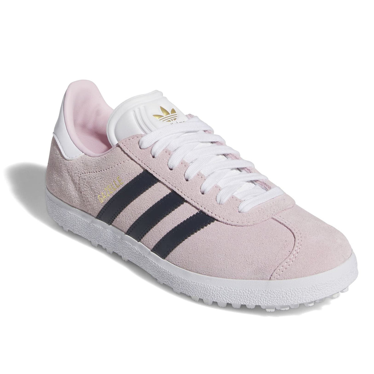 Womens Gazelle Spikeless Golf Shoes Pink/Indigo/White