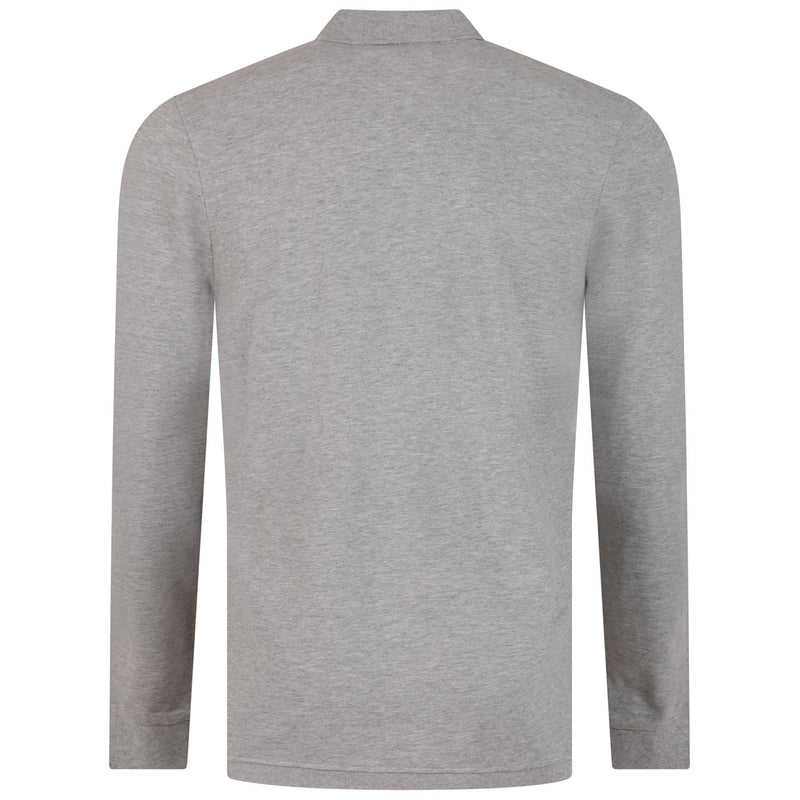 Play Well LS Polo Light Grey Melange