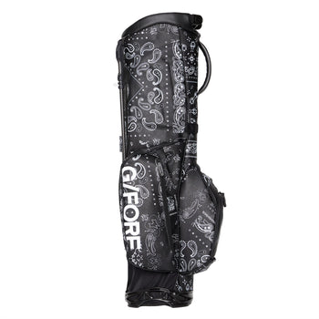 G/FORE Killer Luxe Golf Bag 4-Way Top Onyx | Golf Bags