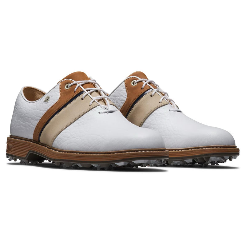 Premiere Series Packard LX Golf Shoes White/Blue/Brown