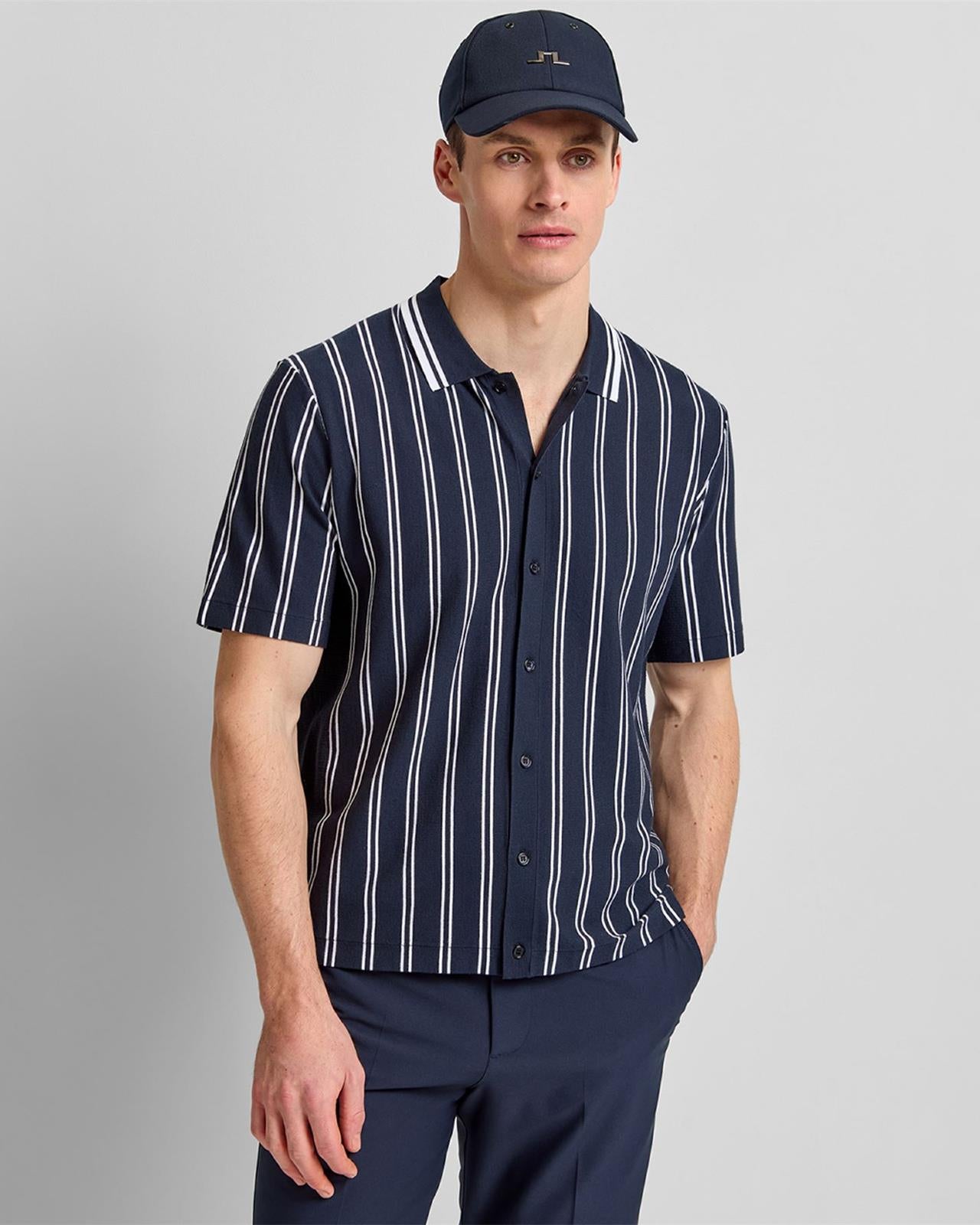 Rue Knit Shirt JL Navy