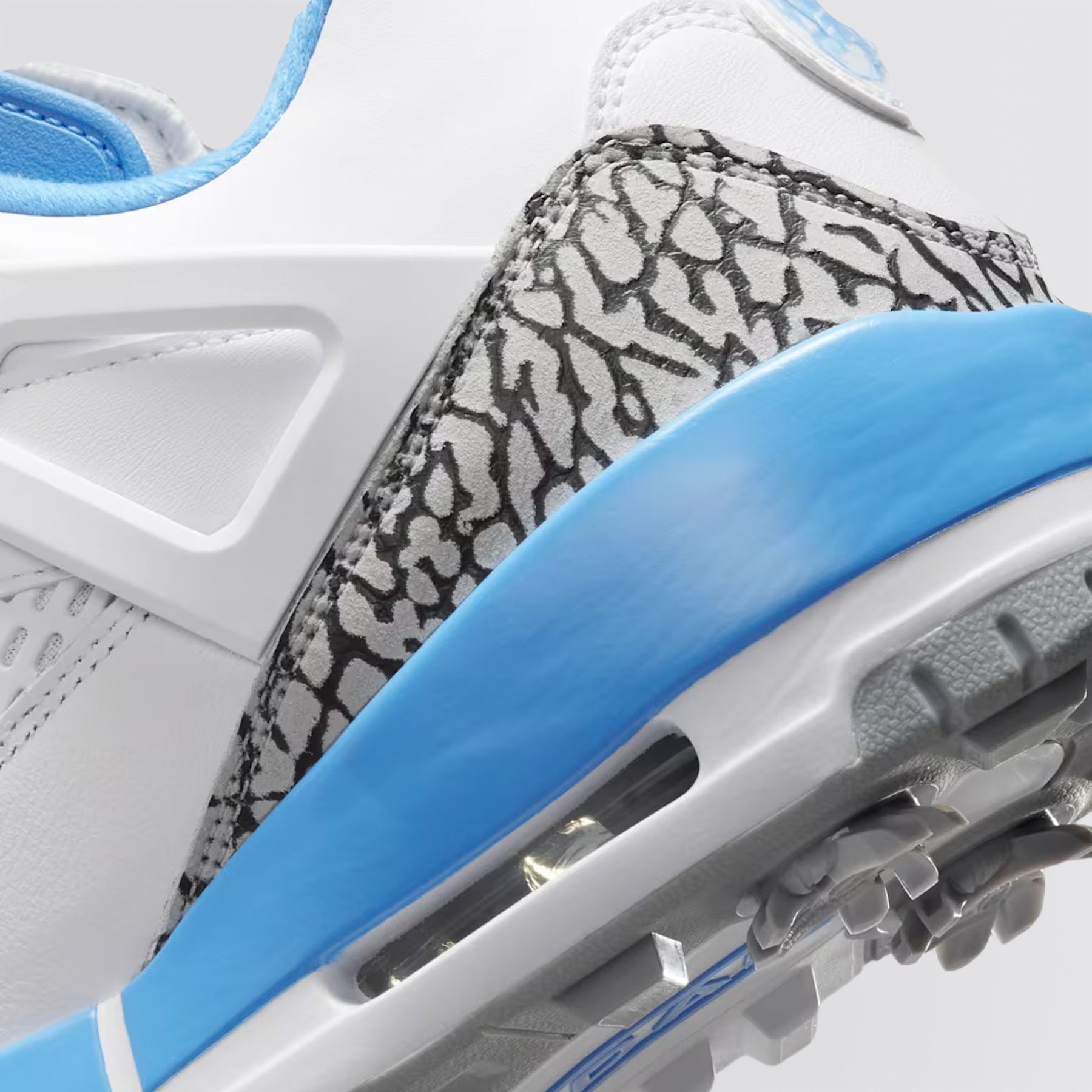 Jordan Golf Jordan Spizike Golf Shoes Gray/University Blue