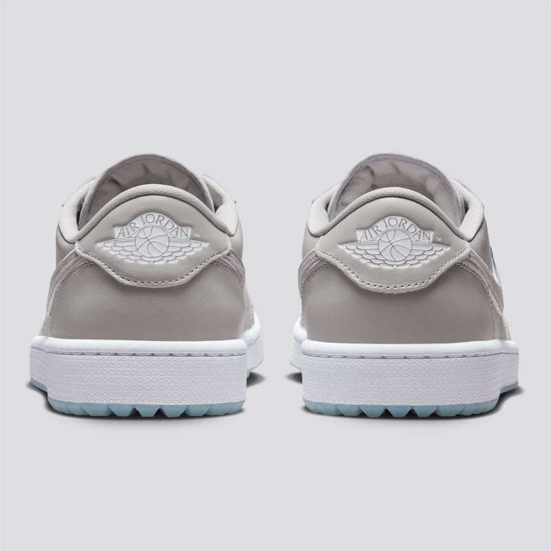 Air Jordan 1 Low Spikeless Golf Shoe Medium Grey/White/Blue Tint