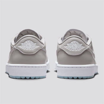 Jordan Golf Air Jordan 1 Low Spikeless Golf Shoe Medium Grey/White