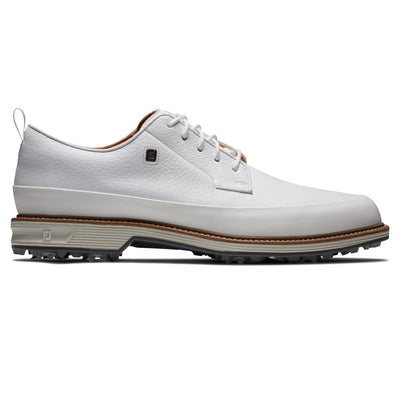 Premiere Series Cleated Laced Golf Shoes White/Grey