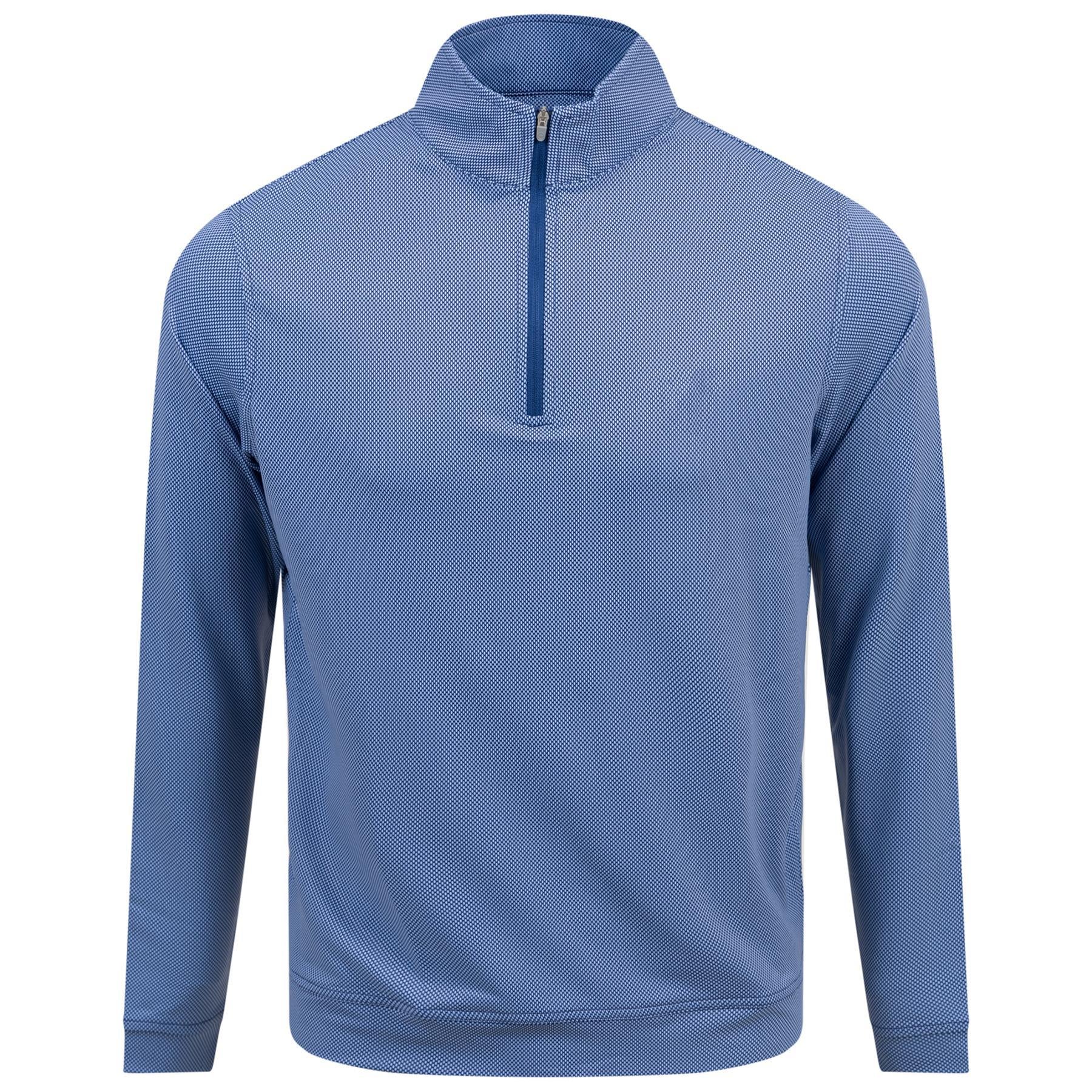 Peter Millar Perth Birdseye Performance Quarter-Zip Sport