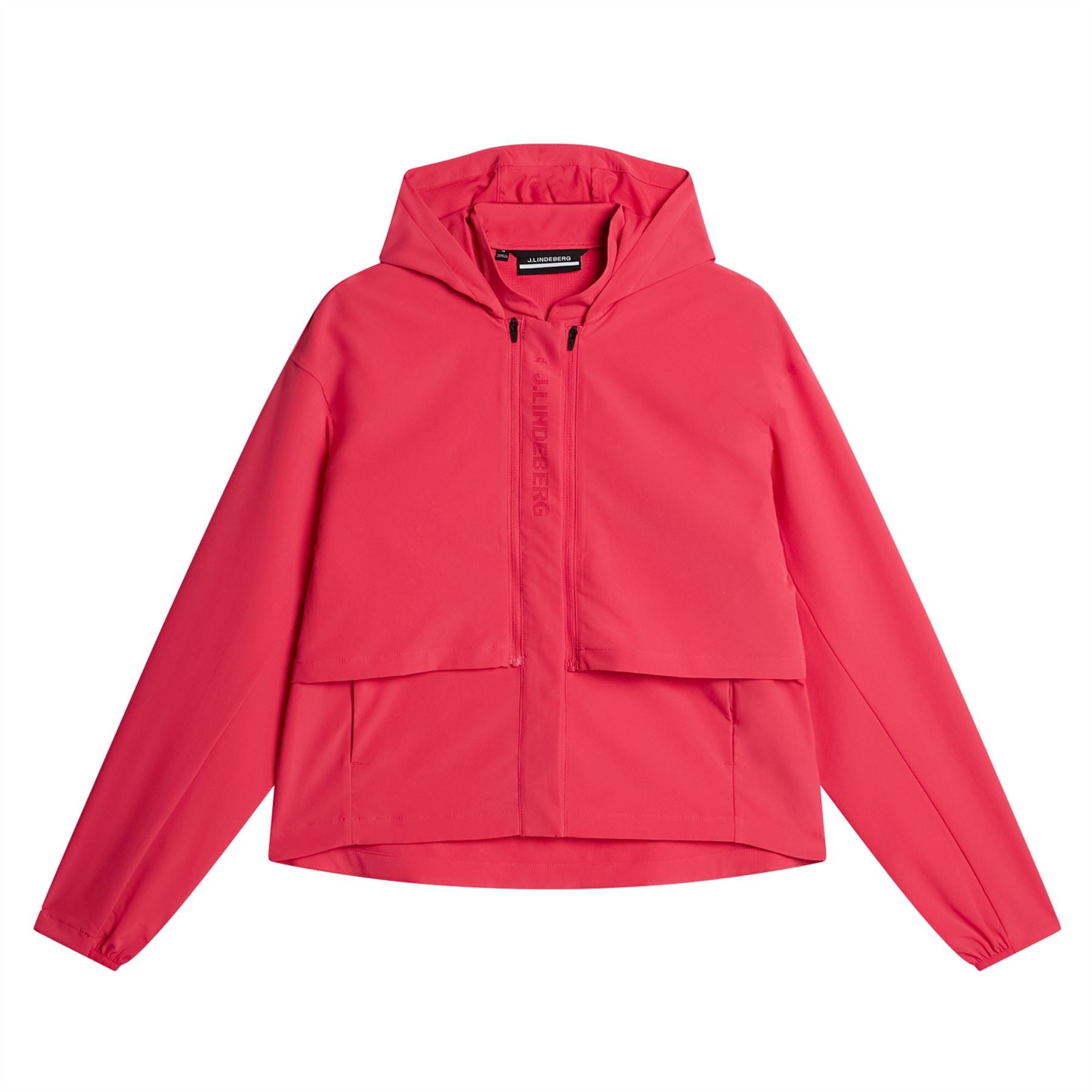 J.Lindeberg Oliva 2 in 1 Double Weave Vest + Jacket Azalea