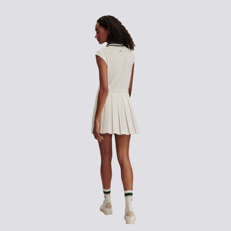 Womens Nico Court 32 Inch Dress White/Blue Nights