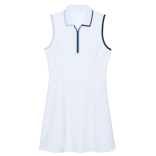 Womens Polo Lined Dress Snow - SS23