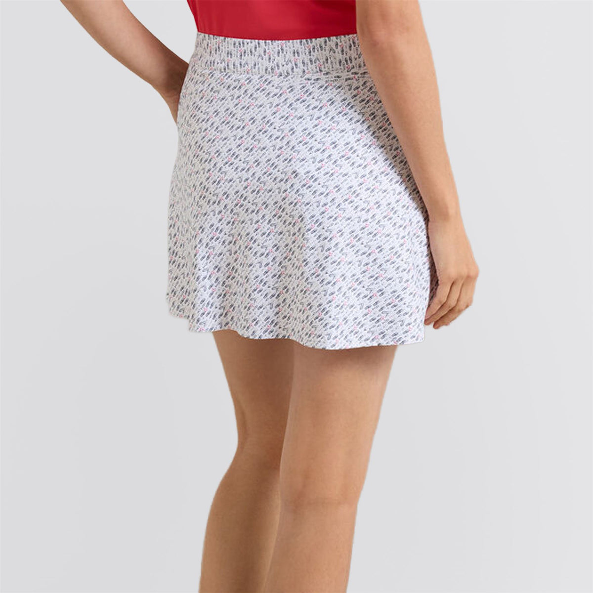 Womens Sally Poppies In Play 15-Inch Skort Multi