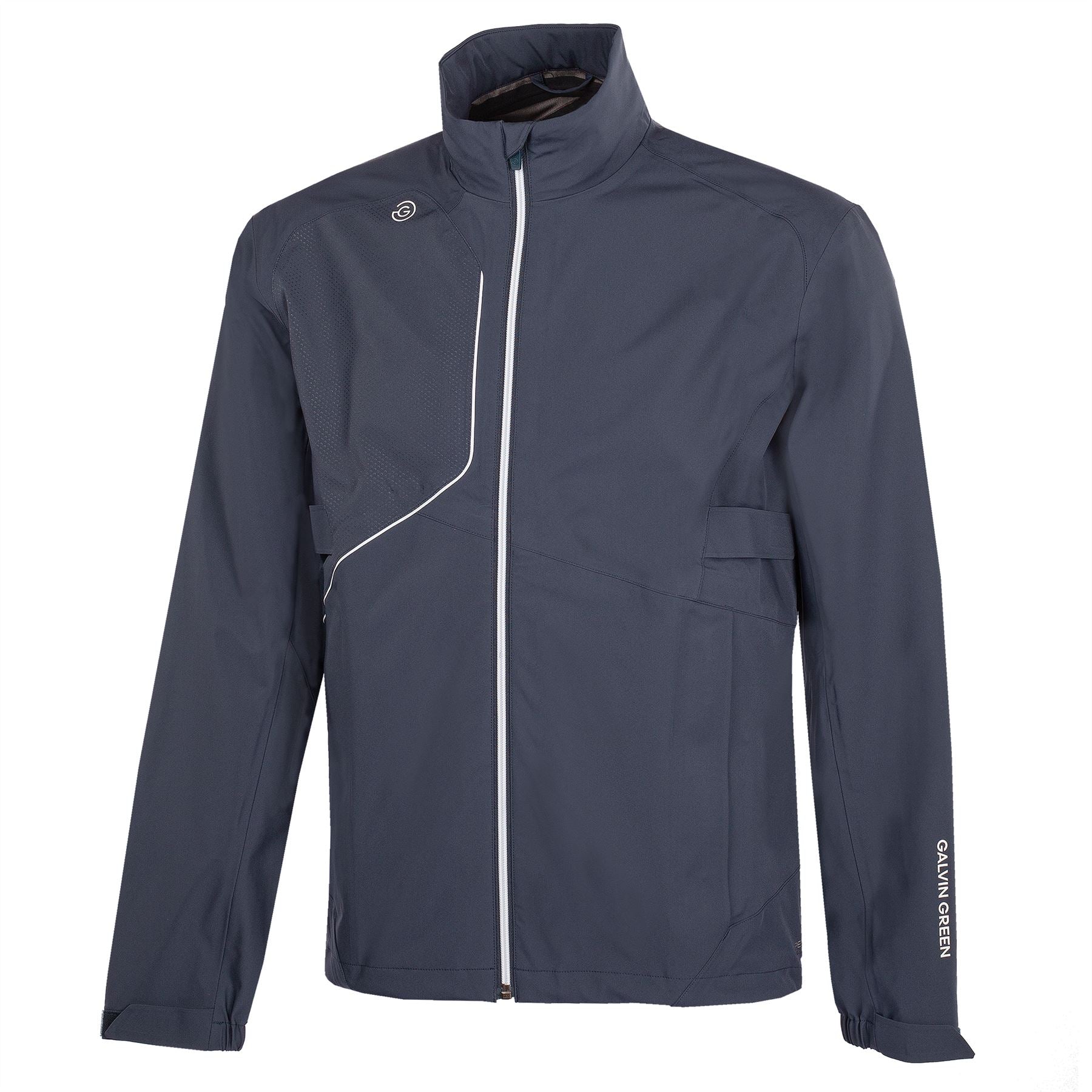 Ames PERTEX Waterproof Jacket Navy/White