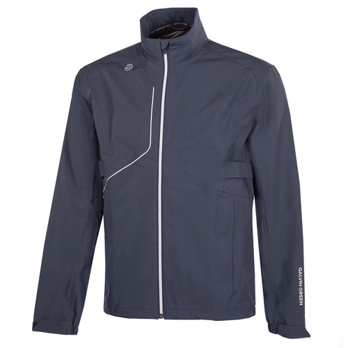 Ames PERTEX Waterproof Jacket Navy/White - SS25