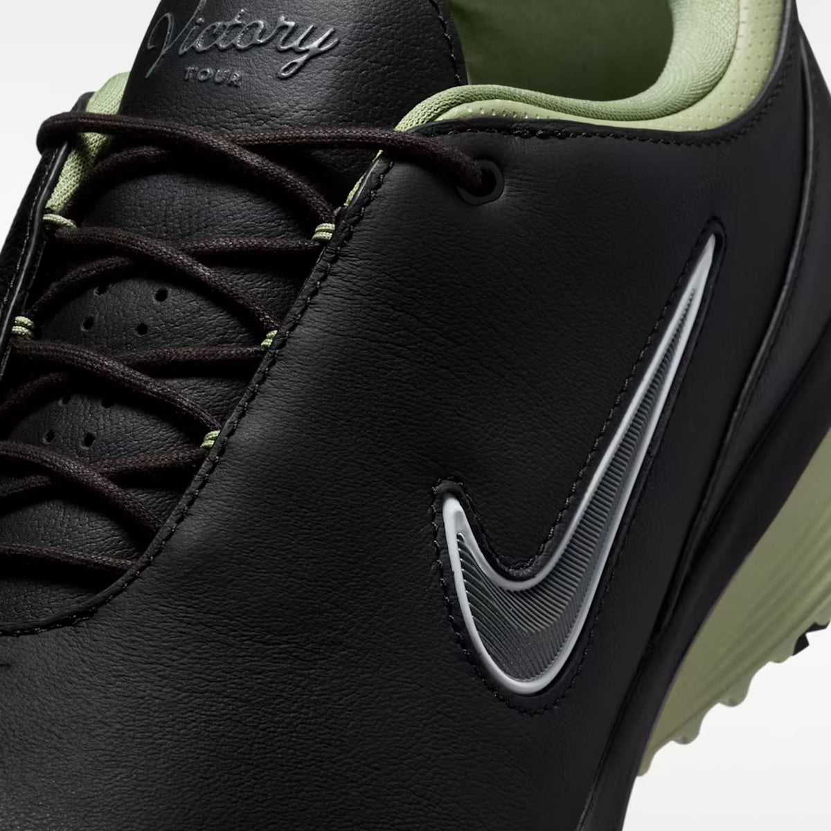 Victory Tour 4 Spiked Golf Shoes Black/Iron Grey/Dusty Olive