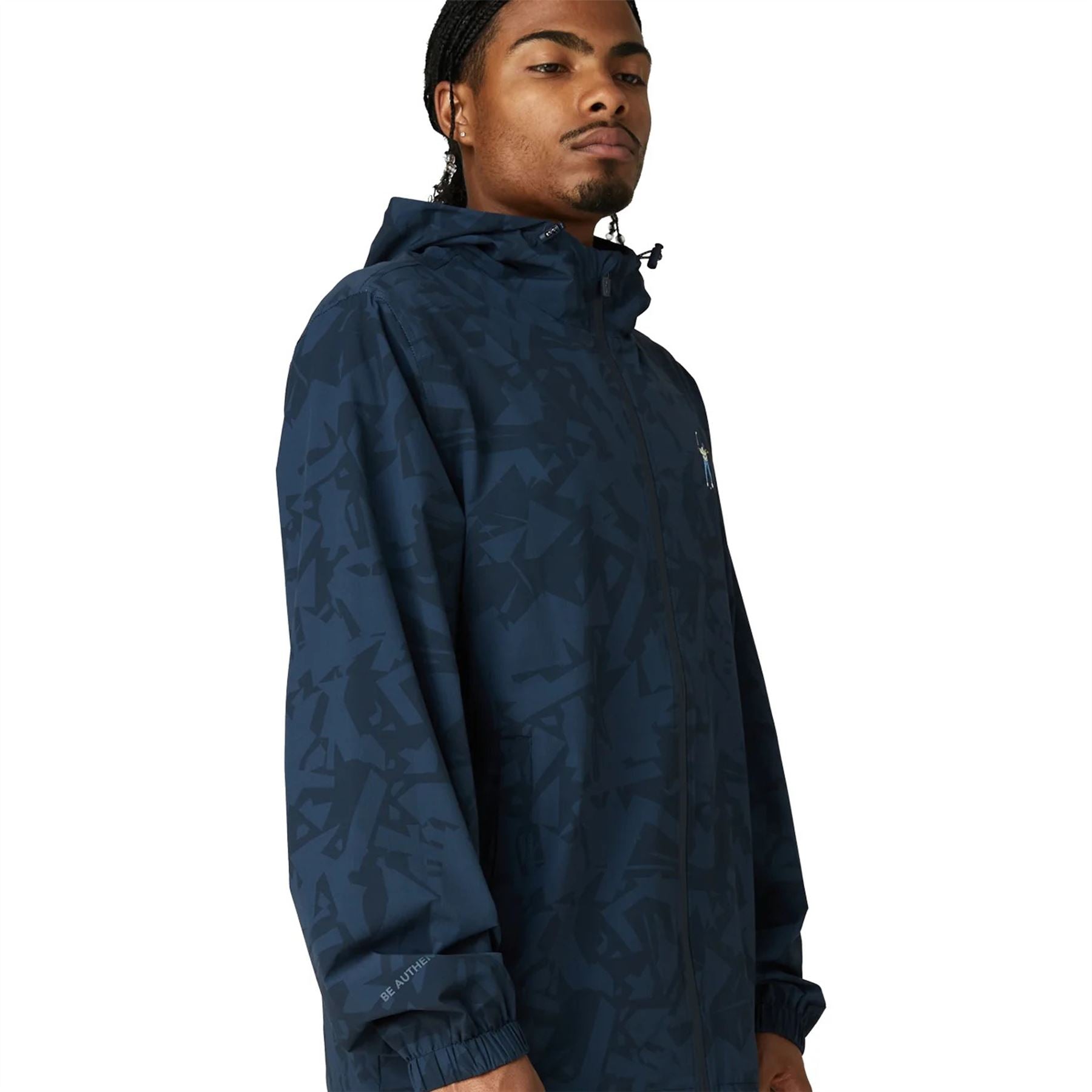 Eastside Golf Full Zip Windbreaker Midnight Shatter