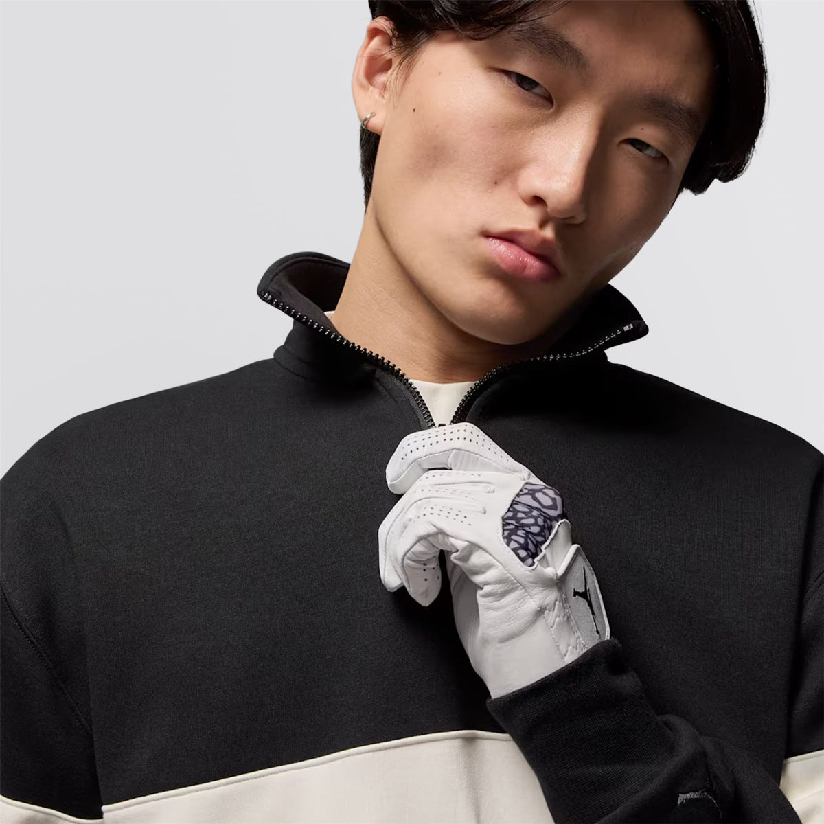 Jordan Dri-FIT Half Zip Mid Layer Black/Sail/Dark Shadow