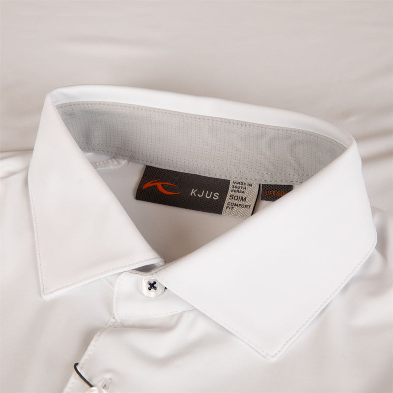 Soren LS Solid Polo White