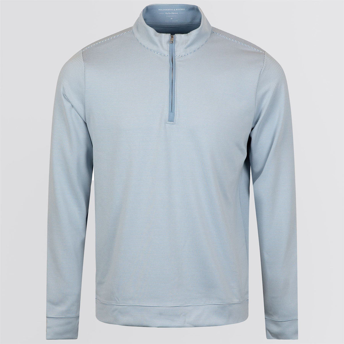 The Sherwood Pullover Mid Layer Bedford/White