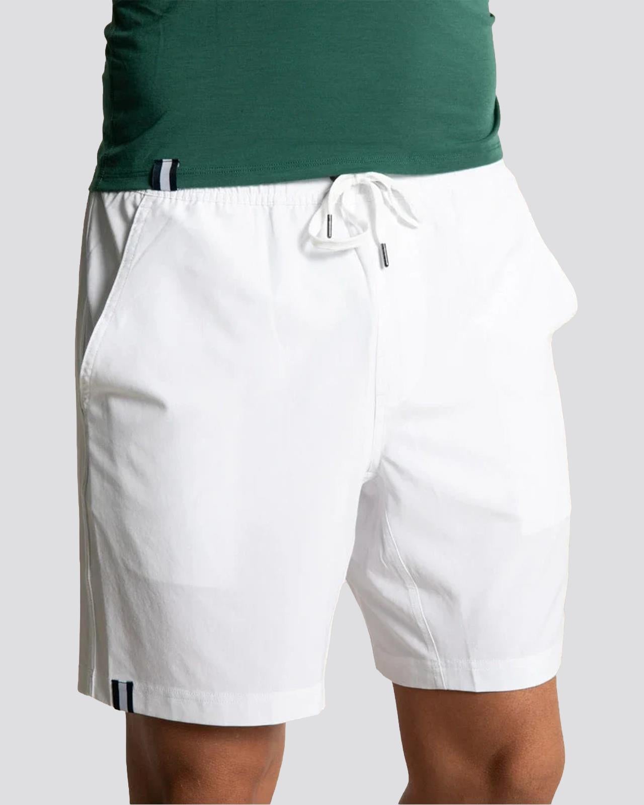 Icon Shorts Clubhouse White