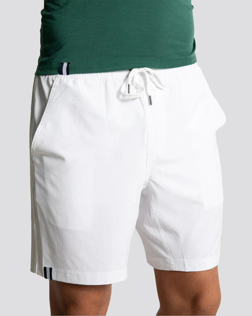 Icon Shorts Clubhouse White