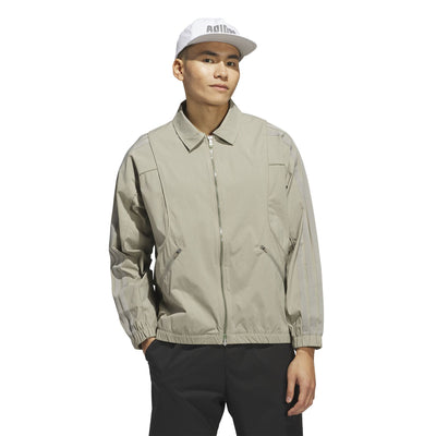 Beyond The Course Full Zip Jacket Putty Beige