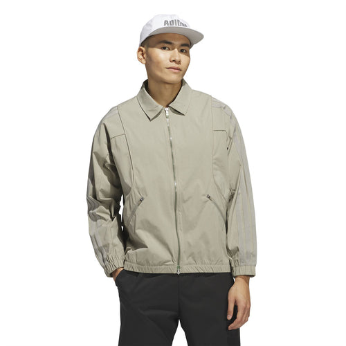 Beyond The Course Full Zip Jacket Putty Beige