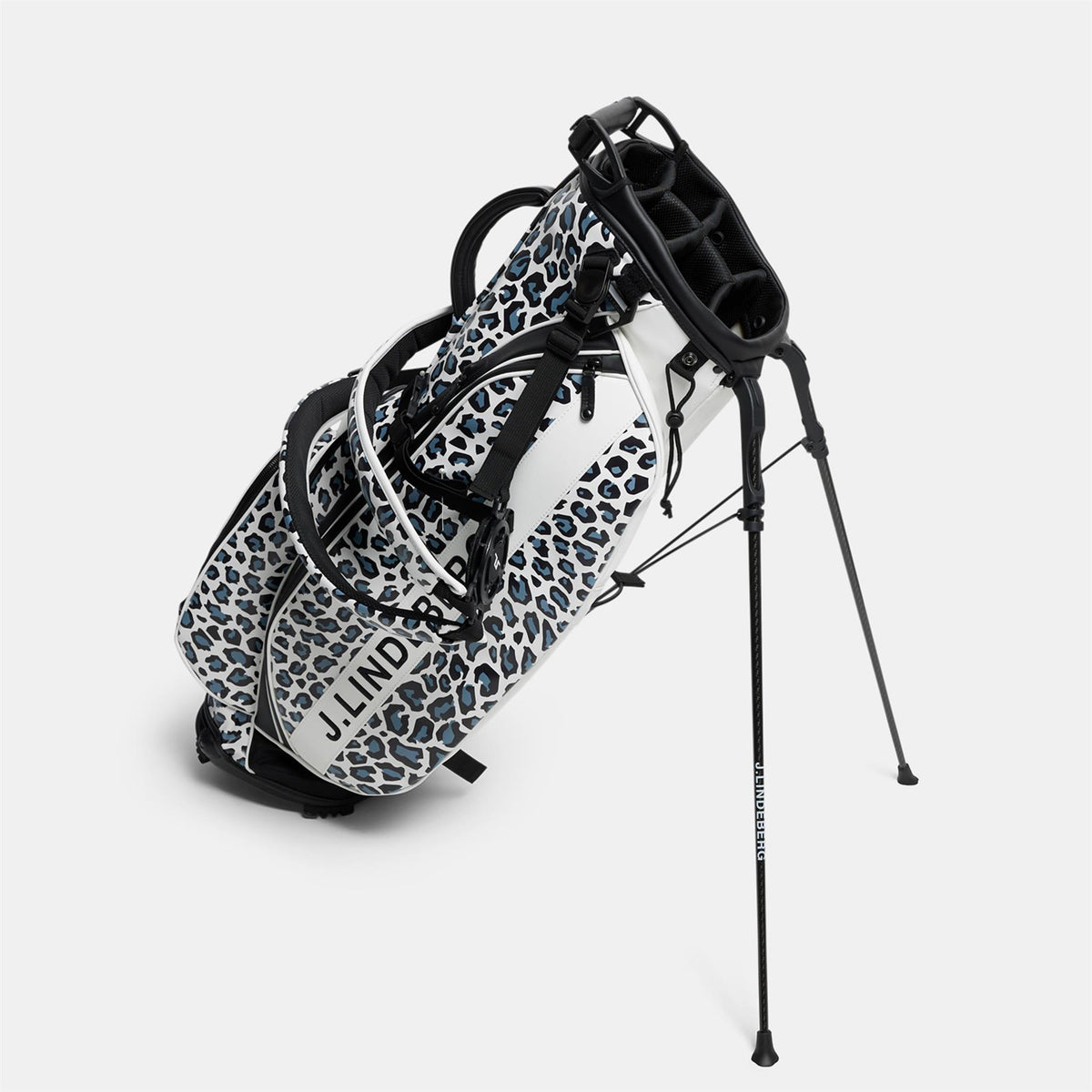 Play Stand Bag Print BW Leopard