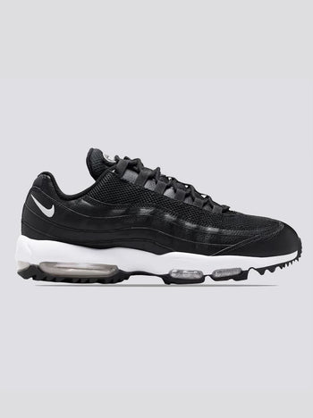 Nike Air Max '95 Spikeless Golf Shoes Black/White/Anthracite