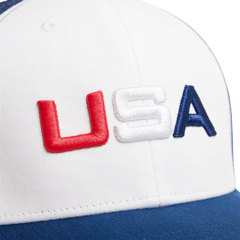 Trucker Snapback Cap White