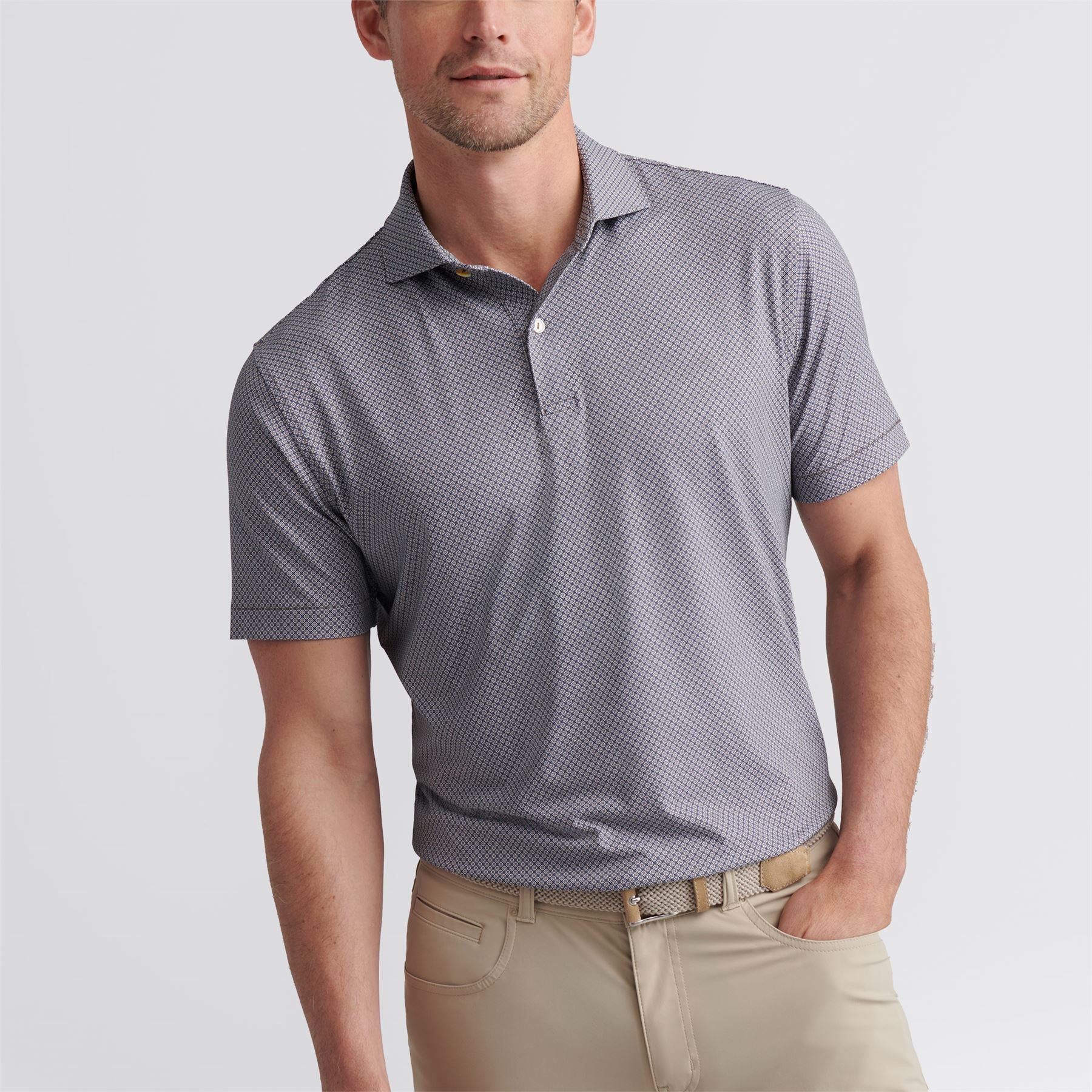 Seville Performance Jersey Polo White