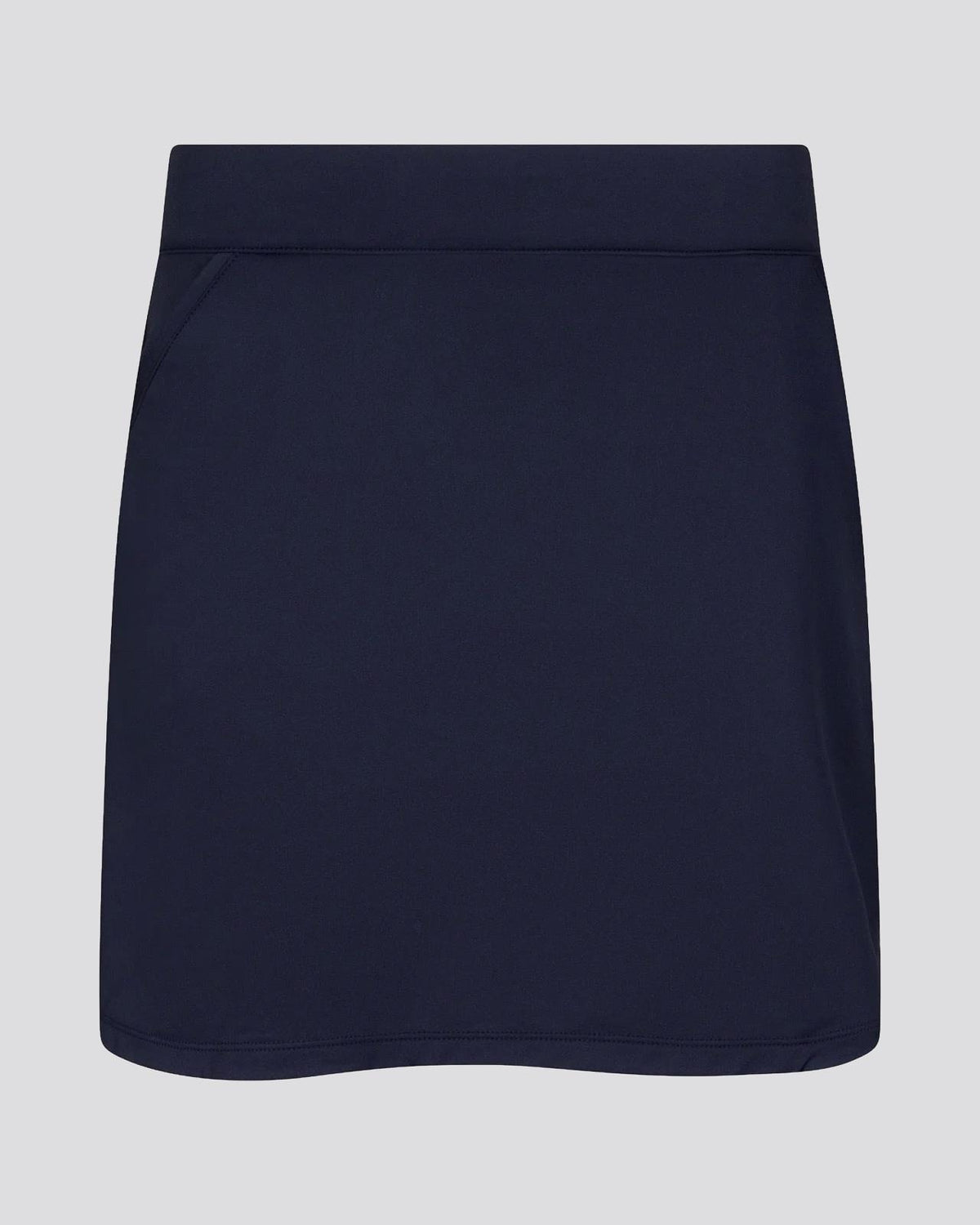Womens Alice Petal Hem Skort Navy