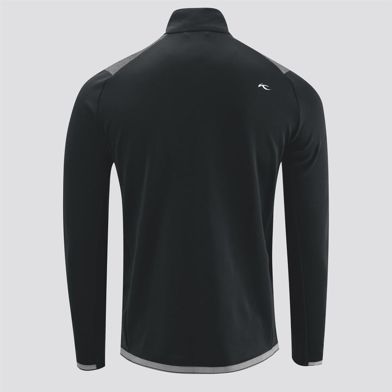 Release Half Zip Mid Layer Black/Black Melange
