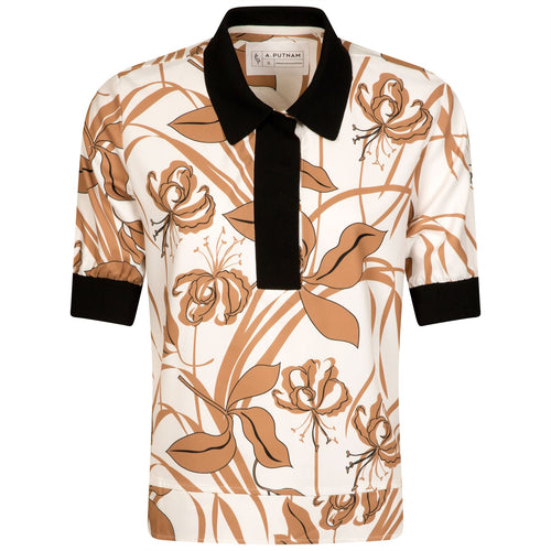 Womens Polo Desert Willow/Clay - SS24
