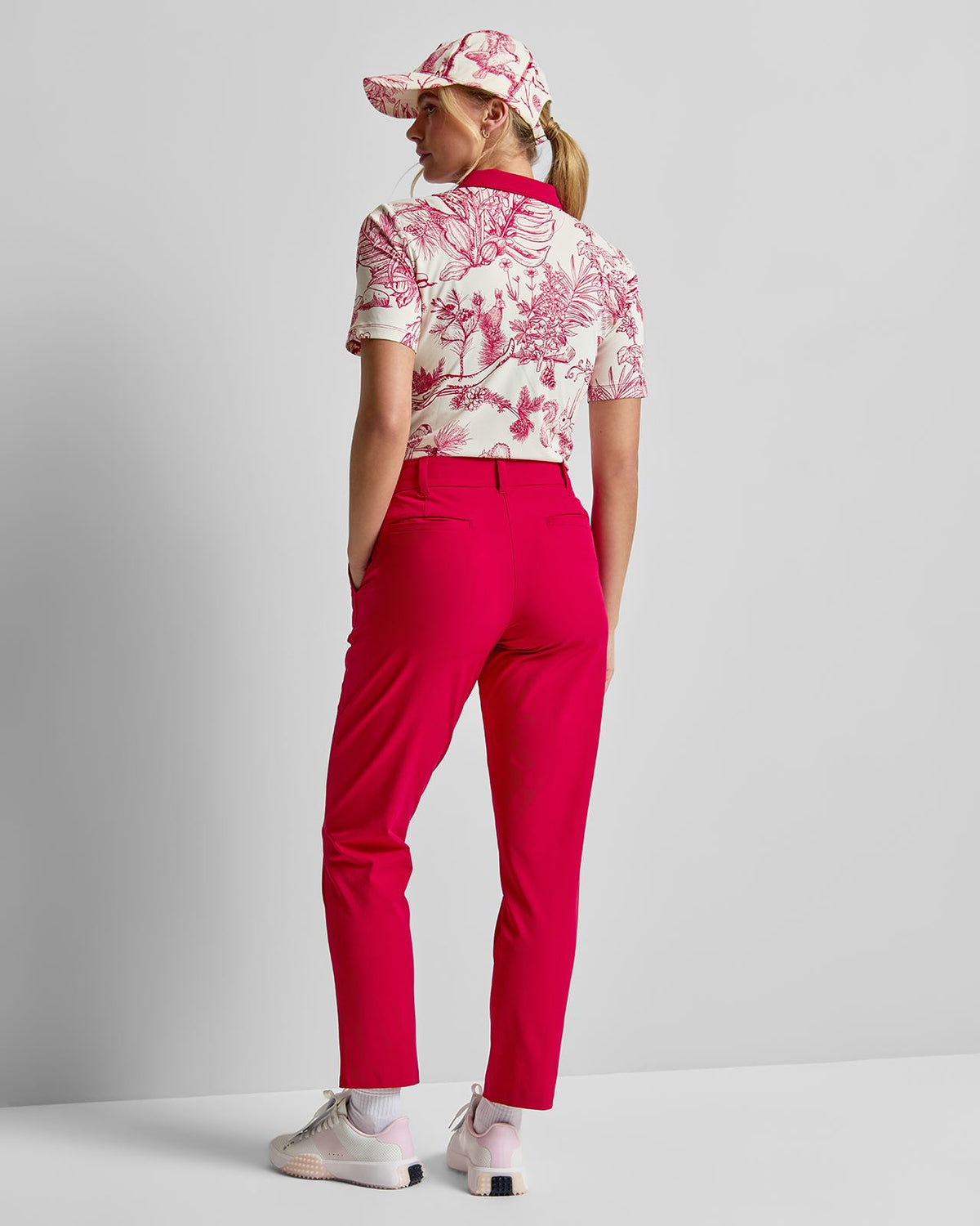 Womens Signature Pants Red