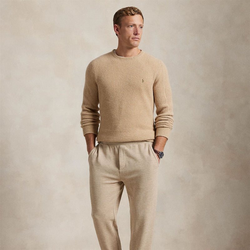 RLX Tech Waffle Atheltic Fit Joggers Sand Heather
