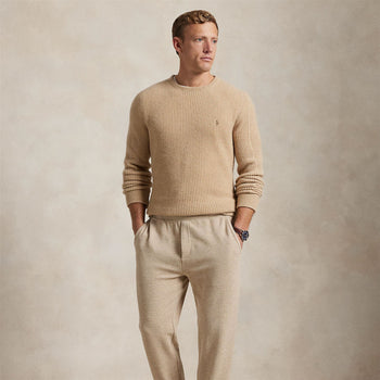 Ralph Lauren RLX Tech Waffle Atheltic Fit Joggers Sand Heather