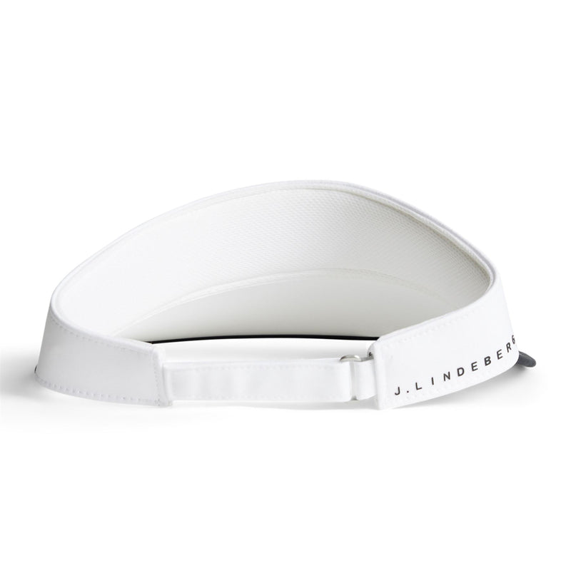 Womens Alba Tech Stretch Big Visor White