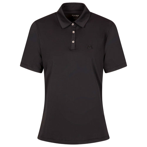 Womens Caddy Polo Black - AW24