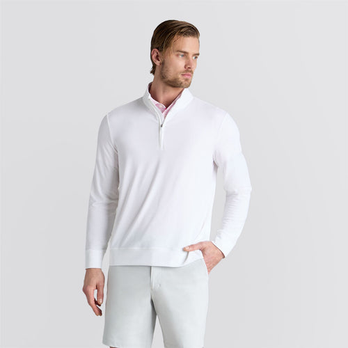 Luxe Mid Quarter Zip Snow
