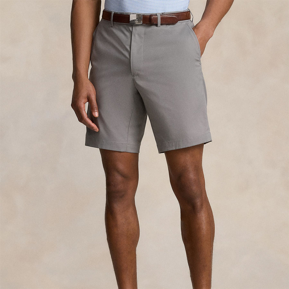 RLX Matte Stretch Nylon Shorts Peak Gray
