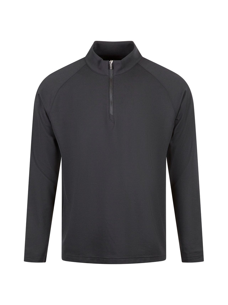 The Stuart Pullover Mid Layer Black