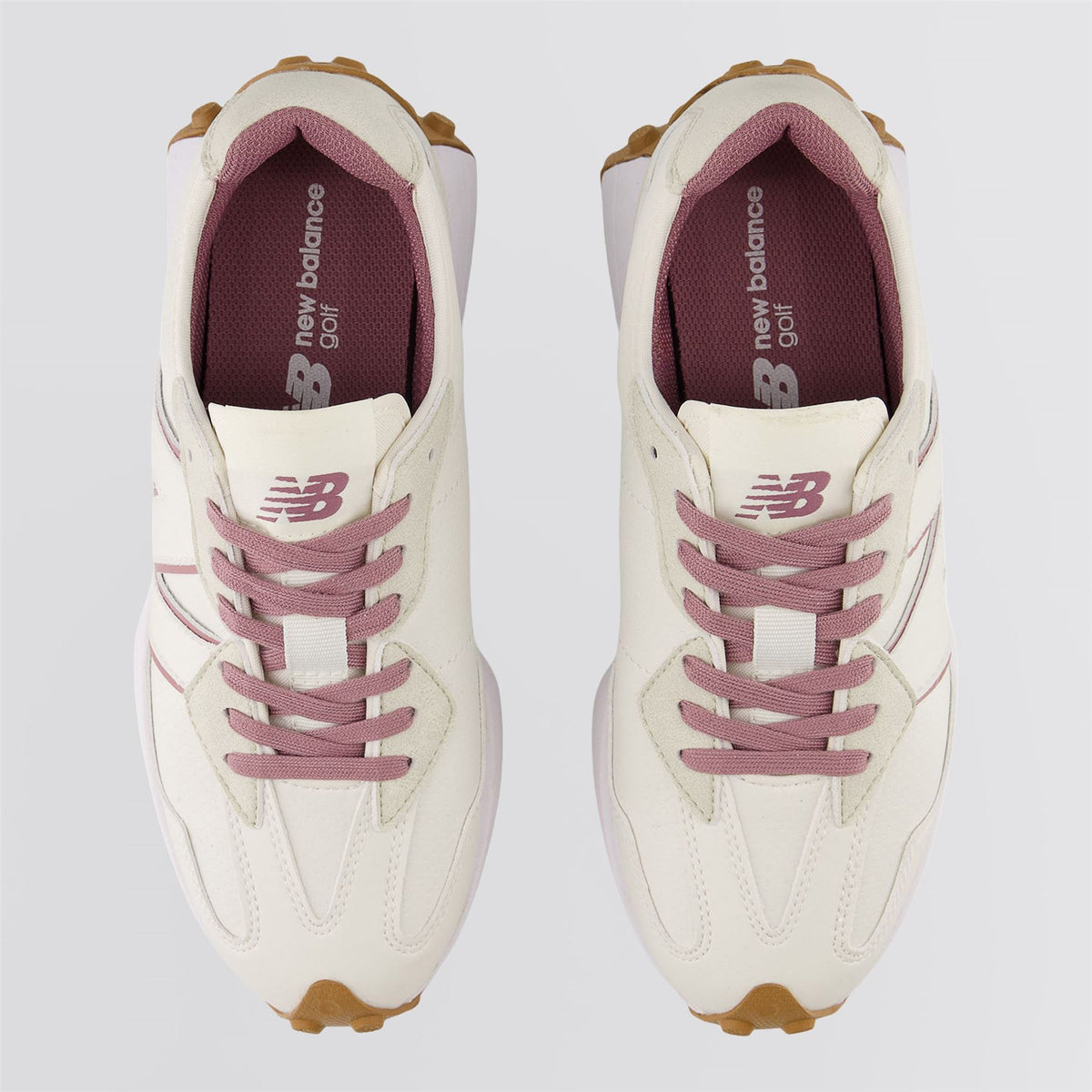 Womens 327 Spikeless Golf Shoes Brown