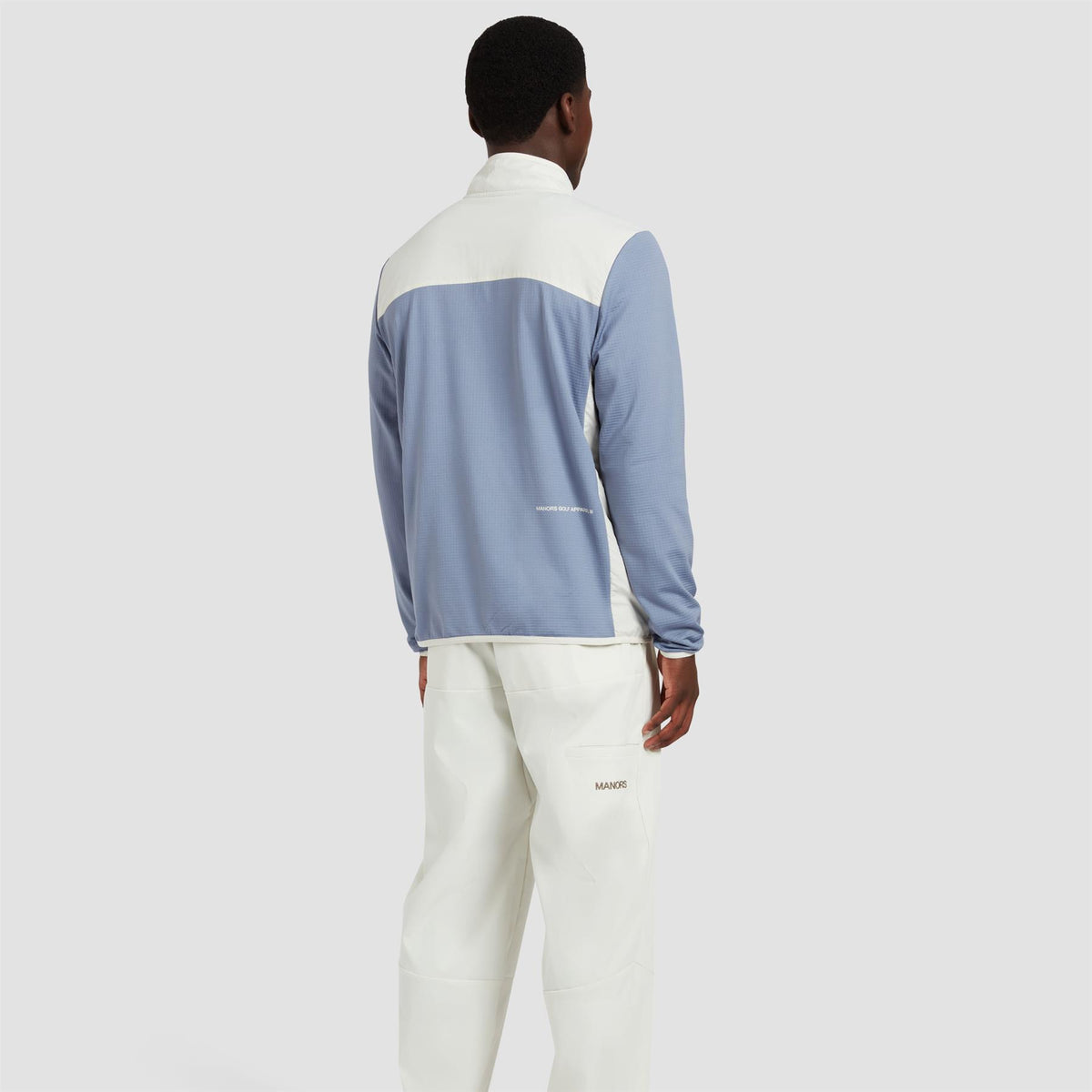 Hybrid Fleece Mid Layer Blue