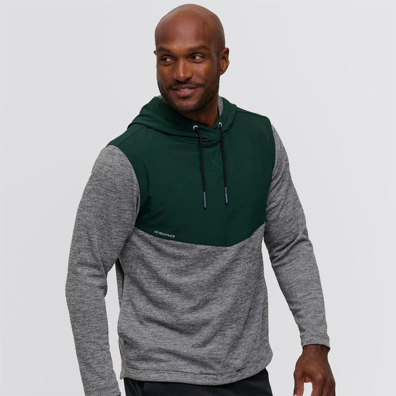 Tyson Hoodie Charcoal Heather/Night Forest