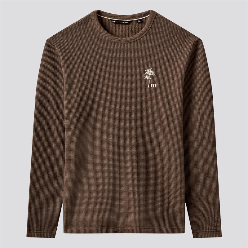 Souvenir Stand Sweat Top Chocolate Brown