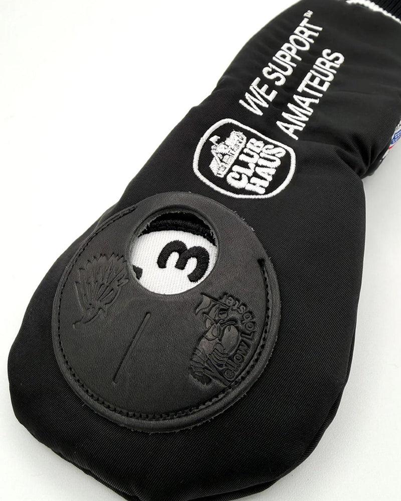 x Club Haus Nylon Twill Hybrid Head Cover Huntington Black