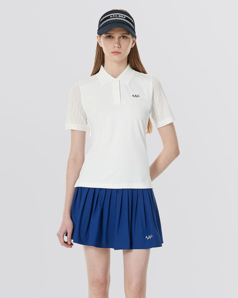 Gaia Polo Shirt White